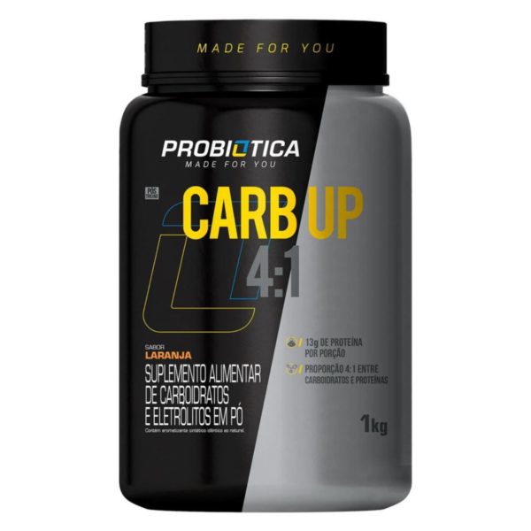 Carb Up em Pó Super Fórmula Laranja 1kg - Probiótica