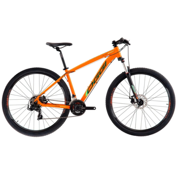 Bicicleta Aro 29 Oggi Hacker Sport 2024 Lar/verde/ Pto Tam17