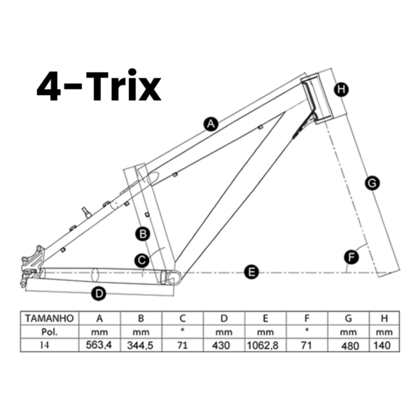 Quadro 26 FRX Evo 4-Trix Wheeling Gios Bike Dh | Dirt | Grau - Image 7